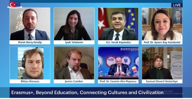 Rektör Karabulut, "Erasmus +, Beyond Education,Connecting Cultures and Civilizations" Programına Katıldı
