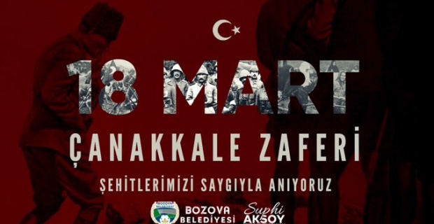 Aksoy "18 Mart Çanakkale zaferi kutlu olsun"