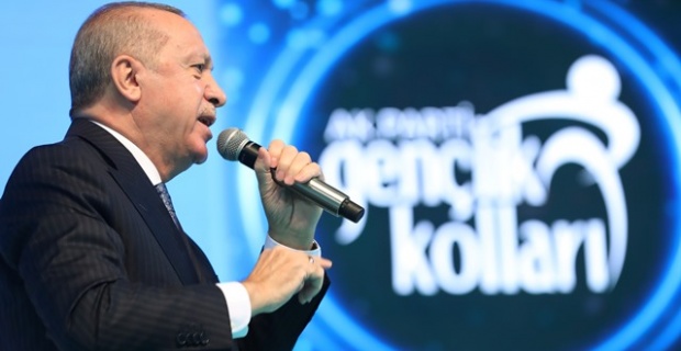 Cumhurbaşkanı Erdoğan "Türkiye'yi omuzlayan güçlersiniz"