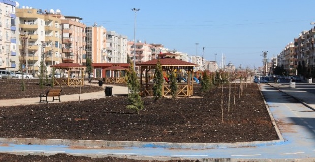 Viranşehir’de Kent Parkı çalışmalarında sona geldi.