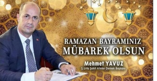 Başkan Yavuz "Ramazan Bayramınız Mübarek Olsun"