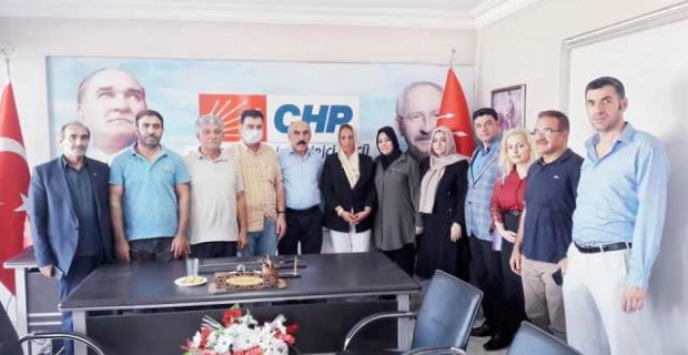 HDP ve ANAP’tan CHP Şanlıurfa İl Başkanlığına Ziyaret
