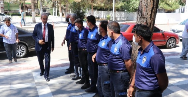 Başkan Yalçınkaya "Zabıta bir belediyenin eli, ayağı, her şeyi"