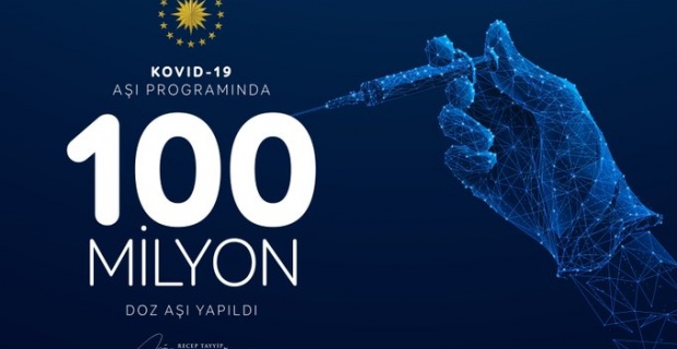 Cumhurbaşkanı Erdoğan "100 milyon doz aşı sayısına ulaştık"