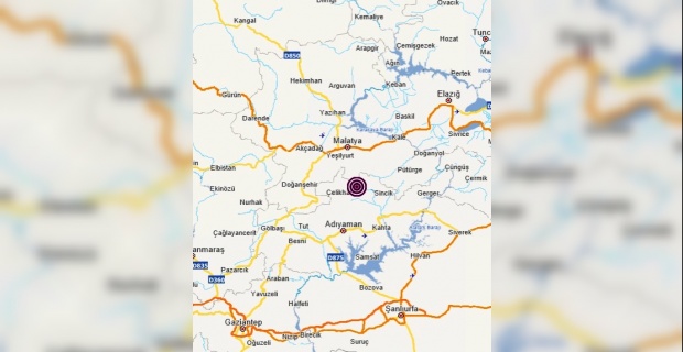 Adıyaman Çelikhan'da 4.3 büyüklüğünde deprem