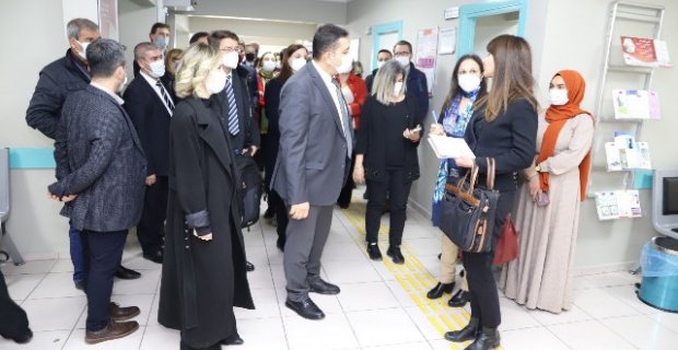 Avrupa Birliği Delegasyonundan Şanlıurfa İl Sağlık Müdürlüğünü Ziyaret etti