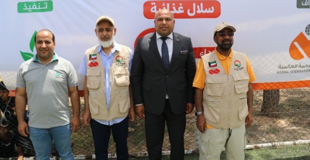 Başkan Yardımcısı Halef Karataş “Yardımlarımız ümmet kardeşliği çerçevesinde devam edecektir”