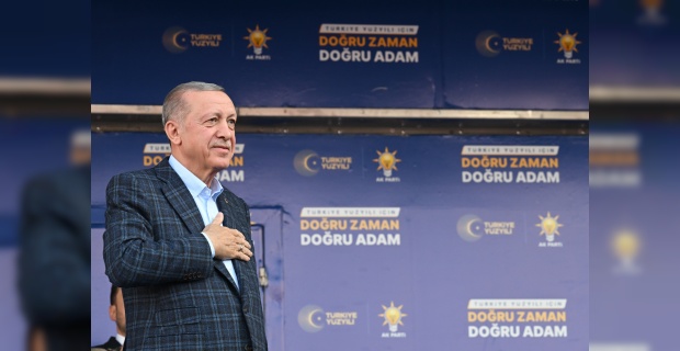 Erdoğan "dualarını eksik etmeyen necip milletimin her bir ferdine, her bir kardeşime çok çok teşekkür ediyorum."