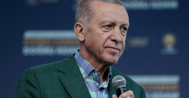 Cumhurbaşkanı Erdoğan "İşçilerimize ve kurumlarımıza hayırlı olsun"