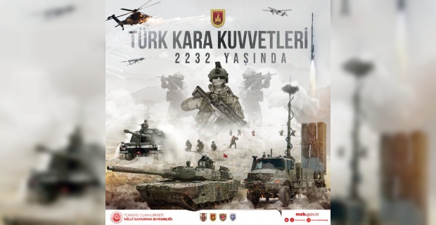 Türk Kara Kuvvetleri 2232 Yaşında