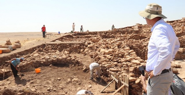 Karahantepe Ören Yeri'nde kazı çalışmaları 40 kişilik ekiple başladı.