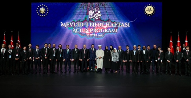 2023 Yılı Mevlid-i Nebi Haftası’nın açılış programı Ankara’da yapıldı