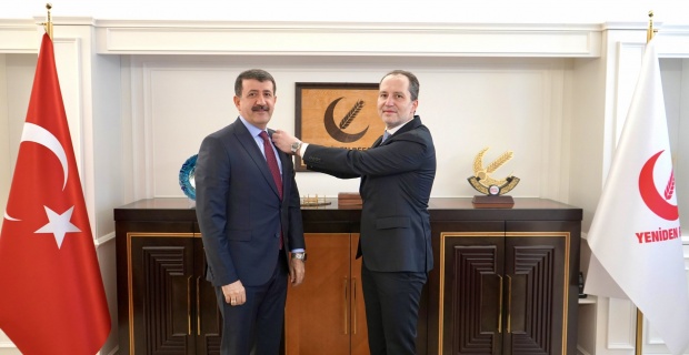Ekinci Yeniden Refah Partisi Eyyübiye Belediye Başkan Adayı oldu.