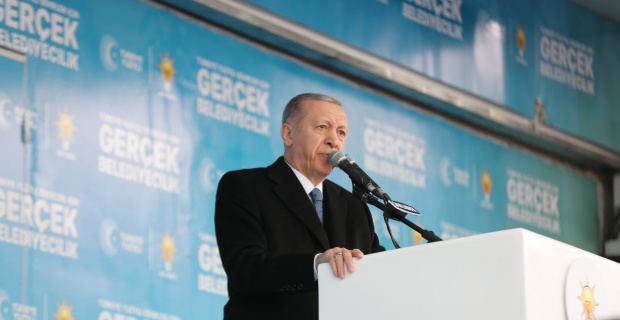 Cumhurbaşkanı Erdoğan "Biz eser ve hizmet siyaseti yapıyoruz"