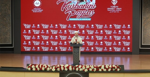 Diyanet İşleri Başkanı Erbaş, 2024 yılı vekalet yoluyla kurban kesim bedellerini açıkladı