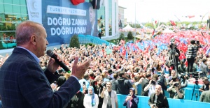 Cumhurbaşkanı Erdoğan "Devlet-millet dayanışmasıyla inşallah yaralarımızı hep birlikte saracağız"