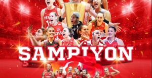 A Milli Kadın Voleybol Takımı Avrupa Şampiyonu