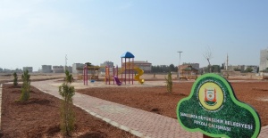 Suruç'ta 4 parkın yapımı sürdürülüyor.