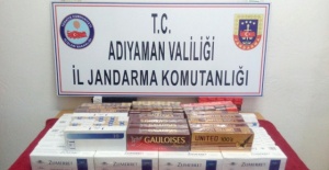 250 paket kaçak sigara ele geçirildi.