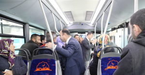 'Büyükşehir Toplu Taşımayı Kullanıyor'