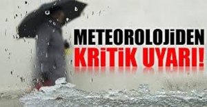 Metrolojiden Kuvvetli Yağış Uyarısı