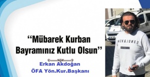 Erkan Akdoğan,"Kurban Yakınlaşmaktır"