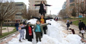 Büyükşehir'den Kar Sürprizi