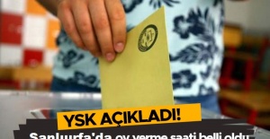 YSK oy verme saatlerini açıkladı