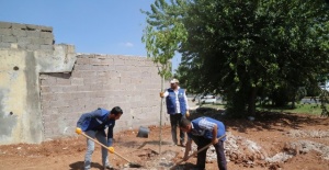 Haliliye Belediyesi Karşıyaka'da yeni park yapımını devam ettiriyor