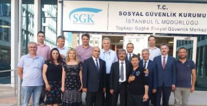 SGK Başkanı Bağlı, İstanbul İl Müdürlüğünü Ziyaret Etti