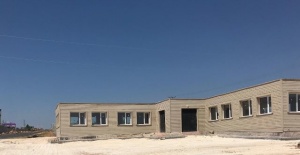 Halfeti'de 28 adet çok amaçlı sosyal tesis ve taziye evinin çevre düzenleme çalışmalarına başlandı.