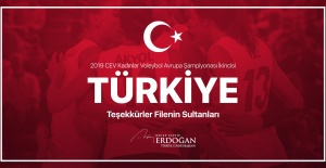 Başkan Erdoğan "Teşekkürler Filenin Sultanları"