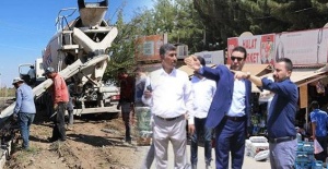 Başkan Özyavuz,bir projenin daha startını verdi.