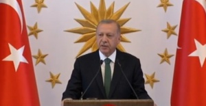 Cumhurbaşkanı Erdoğan "Hepimizin bulunduğu yerler polemik değil eser siyaseti üretme makamlarıdır"