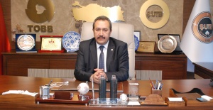 Şanlıurfa Ticaret Borsası Başkanı Mehmet Kaya, Gazeteciler Gününü kutladı.