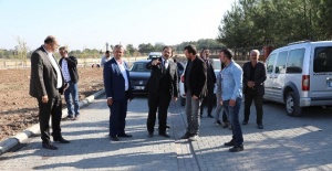 Başkan Canpolat Ahmet Yesevi'de