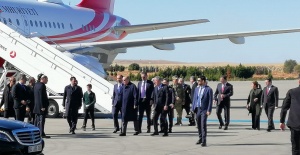 Cumhurbaşkanı Erdoğan,Şanlıurfa'ya geldi.