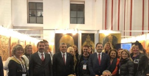 Başkanlar İzmir'de Göbeklitepe Temalı Resim Sergisinde