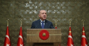 Cumhurbaşkanı Erdoğan, TOKİ 100 Bin Sosyal Konut Kampanyası tanıtım törenine katıldı