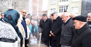 Malatya Büyükşehir Başkanı Gürkan,lokma etkinliğine katıldı