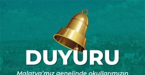 Malatya Büyükşehir Belediye Başkanlığından Duyuru