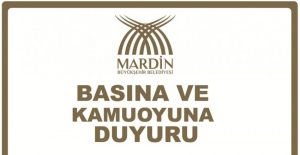 Mardin Büyükşehir'den Yalan Habere Tepki!