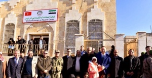 Şanlıurfa Valisi Erin,Tel Abyad Mahalli Meclisi ile Ticaret ve Sanayi Odası’nı ziyaret etti.