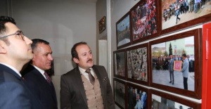 Şırnak Valisi Pehlivan, Güvenlik Korucuları,Şehit Aileleri Gaziler Federasyon Başkanlığını Ziyaret Etti.