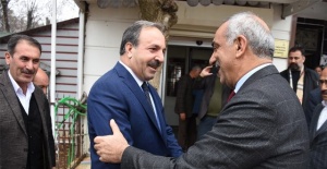 Vekil Özcan'dan Başkan Bayık'a ziyaret