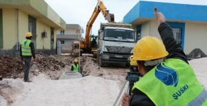Viranşehir'de 8 bin 300 metrelik Kanalizasyon hattı döşeme çalışmalarına başlandı.