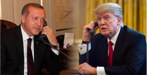 Cumhurbaşkanı Erdoğan Donald Trump'la Görüştü.