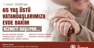 Diyarbakır Büyükşehir "evde bakım hizmetlerimiz 1 Mart 2020'de başlıyor"