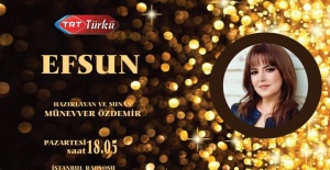 Özdemir "Efsun" la TRT Türkü'de
