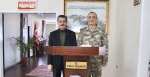 Tuğgeneral Acartürk,Başkan Yarka'yı Ziyaret Etti.